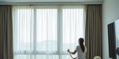 Delicate sheer drape cleaning old-guildford-nsw Matty Curtain Cleaning